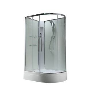 Душевая кабина EM3812LNT без крыши прозрачная